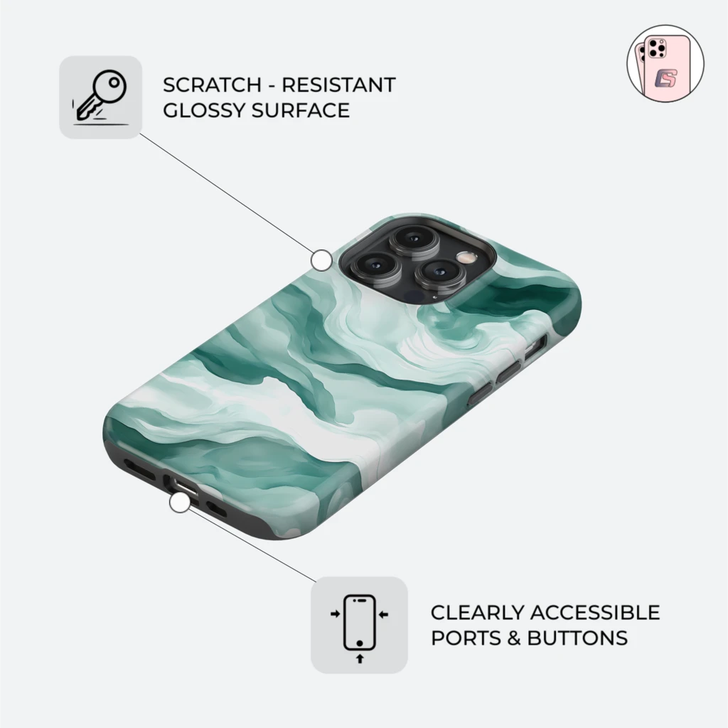 Seafoam – iPhone case – image 5