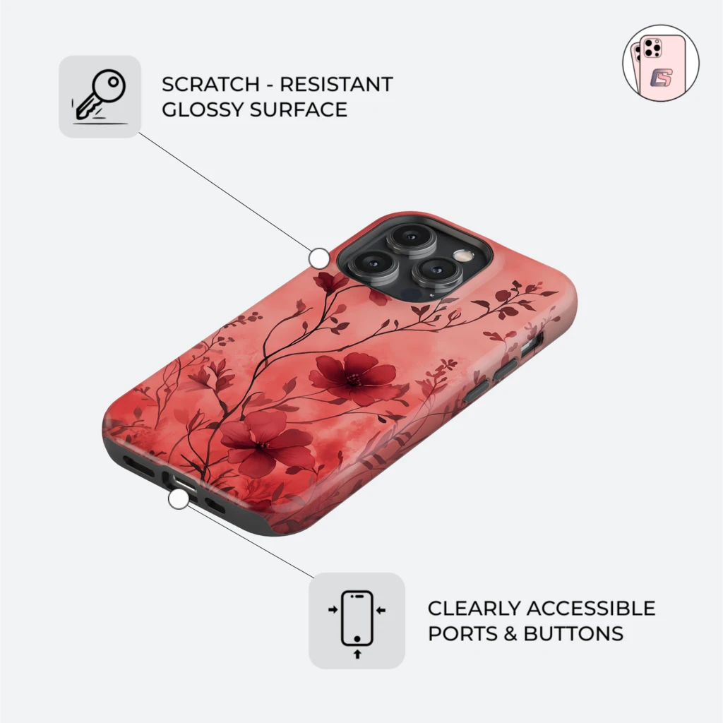 Poppy Hour – iPhone case – image 5