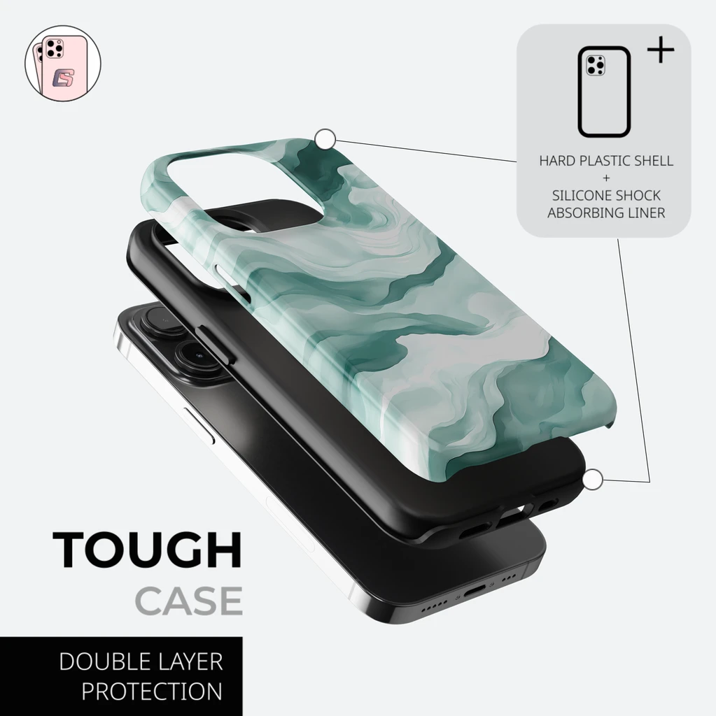 Seafoam – iPhone case – image 2