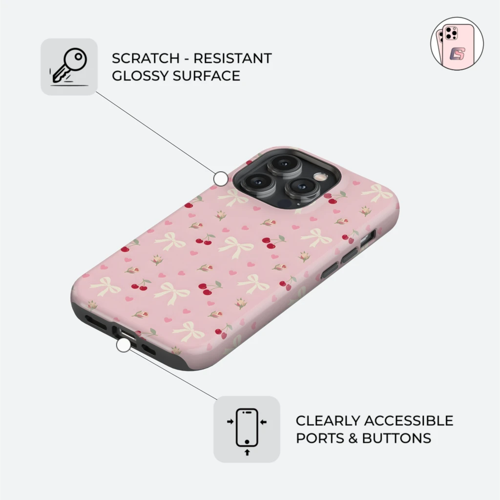 Too Much? Never – iPhone case – image 3