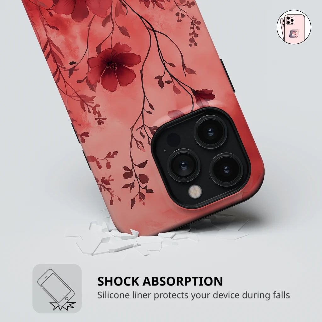 Poppy Hour – iPhone case – image 3